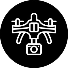 Vector Design Drone Icon Style