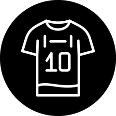 Vector Design Football Jersey Icon Style