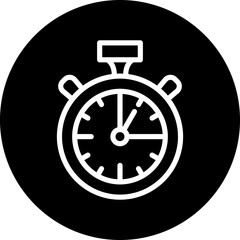 Vector Design Chronometer Icon Style