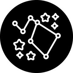 Vector Design Big Dipper Icon Style