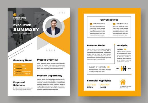 Executive Summary Report Template