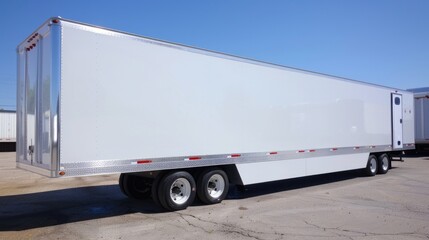 Enclosed Trailer for Personal and Commercial Hauling with Hitch for Secure Transport