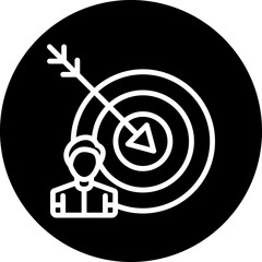 Vector Design User Target Icon Style