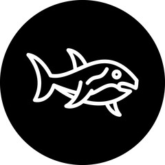 Vector Design Shark Icon Style