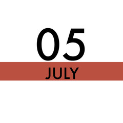 05 july