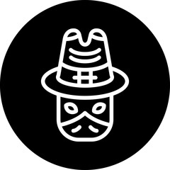 Vector Design Bandit Icon Style
