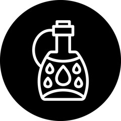 Vector Design Water Canteen Icon Style