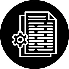 Vector Design Documentation Icon Style