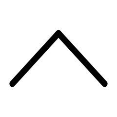 House Roof icon vector. Roof illustration sign. Housetop symbol. Carpet logo.