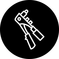 Vector Design Riveter Icon Style