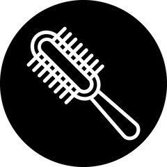 Vector Design Hair Brush Icon Style
