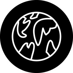 Vector Design Globe Icon Style