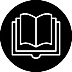 Vector Design Open Book Icon Style