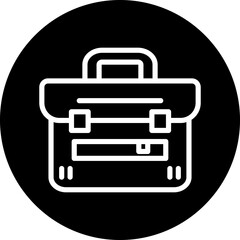 Vector Design Briefcase Icon Style