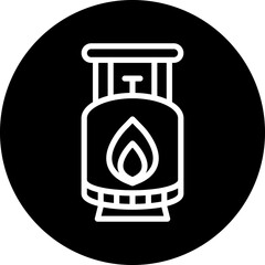 Vector Design Gas Cylinders Icon Style