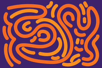 Halloween abstract doodle Background for Your Graphic Resource