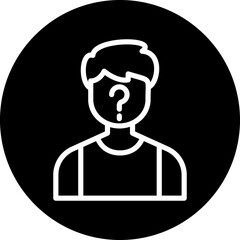 Vector Design Suspect Icon Style