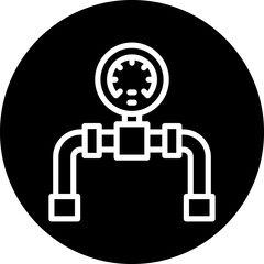 Vector Design Pressure Check Icon Style