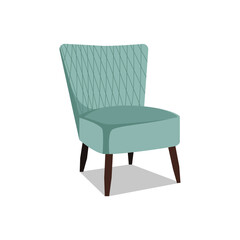 Fototapeta premium chair isolated on white