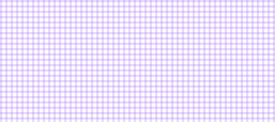 Violet and white plaid fabric texture as a background