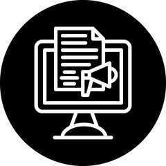 Vector Design Digital Pr Icon Style