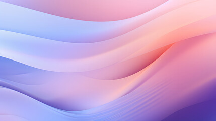Obraz premium Digital colorful soft curves abstract poster web background