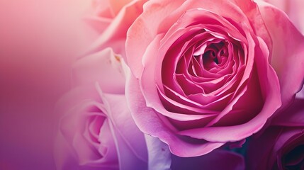 Obraz premium Rose to Fuchsia gradient