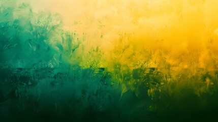 Yellow to green gradient vibrant abstract