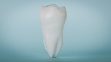 3D Rendering of a Tooth