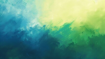 Obraz premium Green to blue gradient style