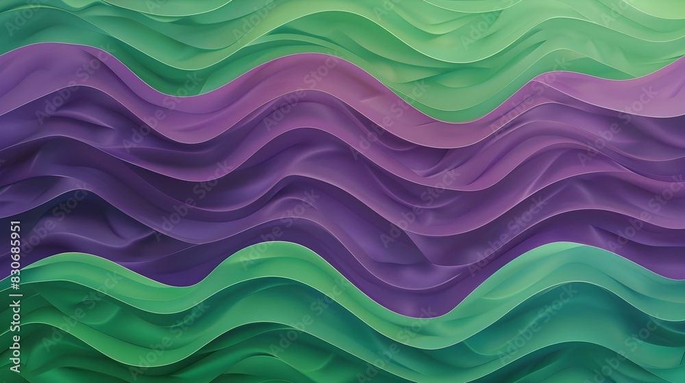 Canvas Prints Green to purple gradient vibrant