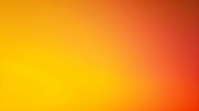 Orange to yellow gradient banner