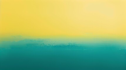 Obraz premium Yellow to teal gradient banner