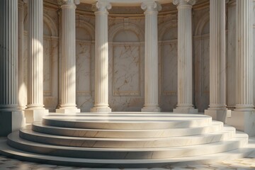 Classical Empty Podium
