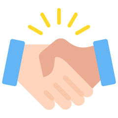 Obraz premium Hand Shake Icon