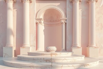 Classical Empty Podium