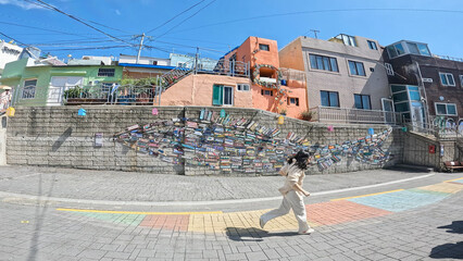 Street Art Gamcheon ,South Korea ,Busan