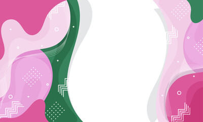 Hand drawn flat design abstract doodle background