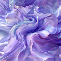 Obraz premium Soft lavender 3D wallpaper ideal for relaxing spa decor.