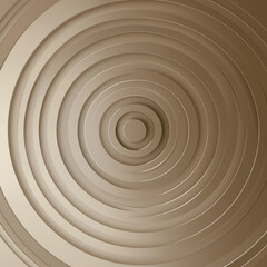 Fototapeta premium Gentle taupe circles perfect for home decor visuals.