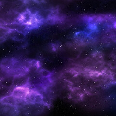 Purple Galaxy Background