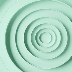 Obraz premium Soft mint designs perfect for healthcare visuals.