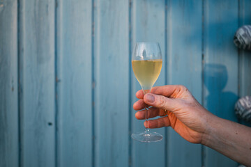 auf ein Glas Weißwein im Schrebergarten, Prosit