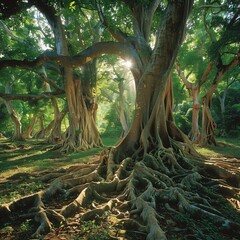 Mossy Ancient Forest: A Journey Through the Wild
