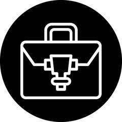 Vector Design Briefcase Icon Style