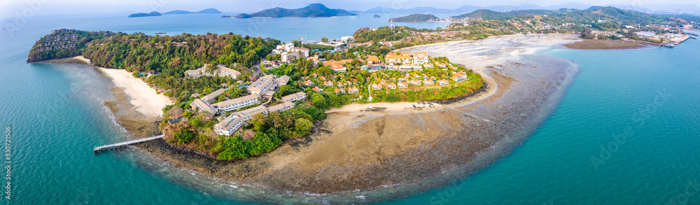 Wall mural View of Cape Panwa beach in Phuket, Thailand