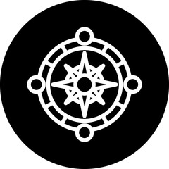 Vector Design Compass Icon Style