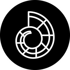 Vector Design Fossil Icon Style © designing ocean