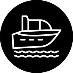 Vector Design Boat Icon Style
