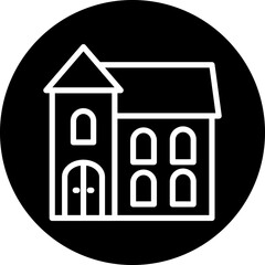 Vector Design Dolls House Icon Style